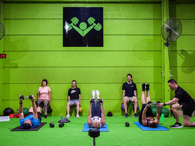 Cardio training class