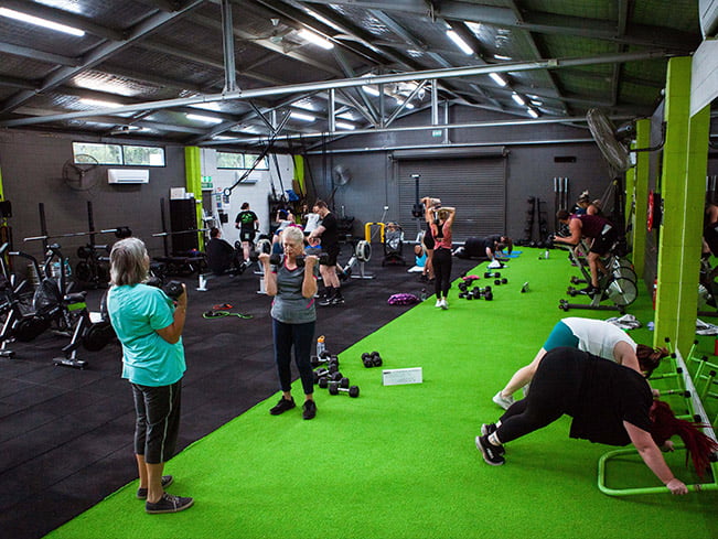 Tabata training class