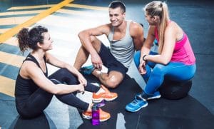 Group fitness class at Adam Prowse